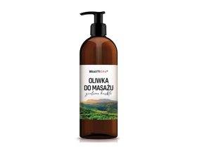 Masážní olej Beautiona Zelený čaj 500ml